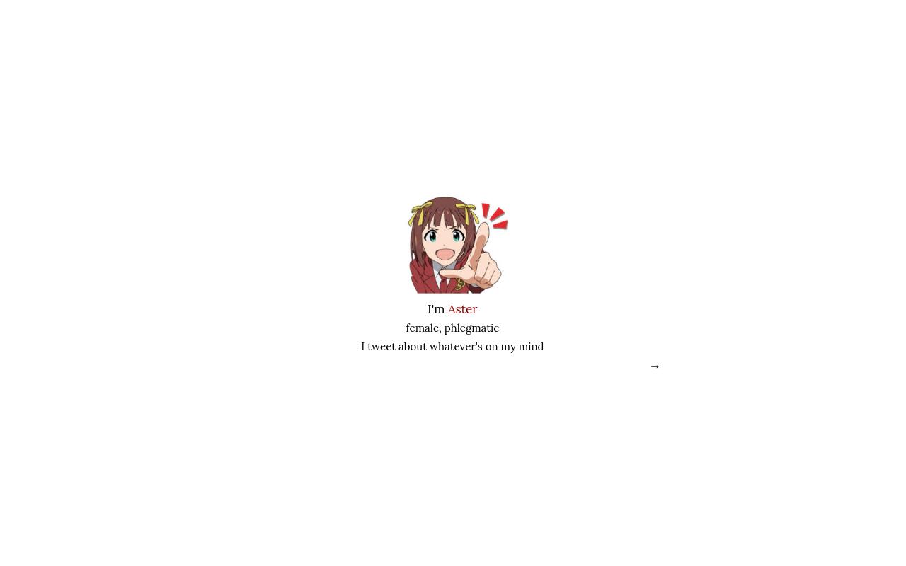 Carrd profile picture for @ish